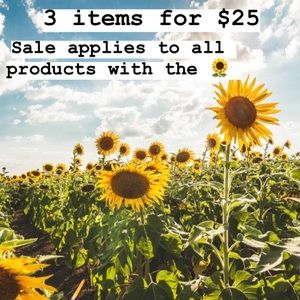 🌻SALE! 3 items for $25🌻